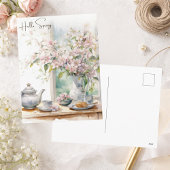 ハロー春パステルアップル シーズンポストカード