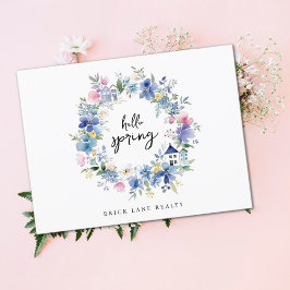 ハロー春フローラハウスリース実在エステート ポストカード