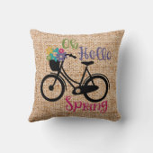 ハロー春ホームデコール装飾用クッション クッション (裏面)