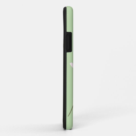 ハロー春ライトピンク赤コスモス花フローラ Case-Mate iPhoneケース (裏面/右)