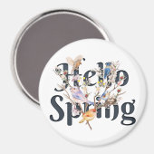 ハロー春鳥 マグネット (正面/裏面)
