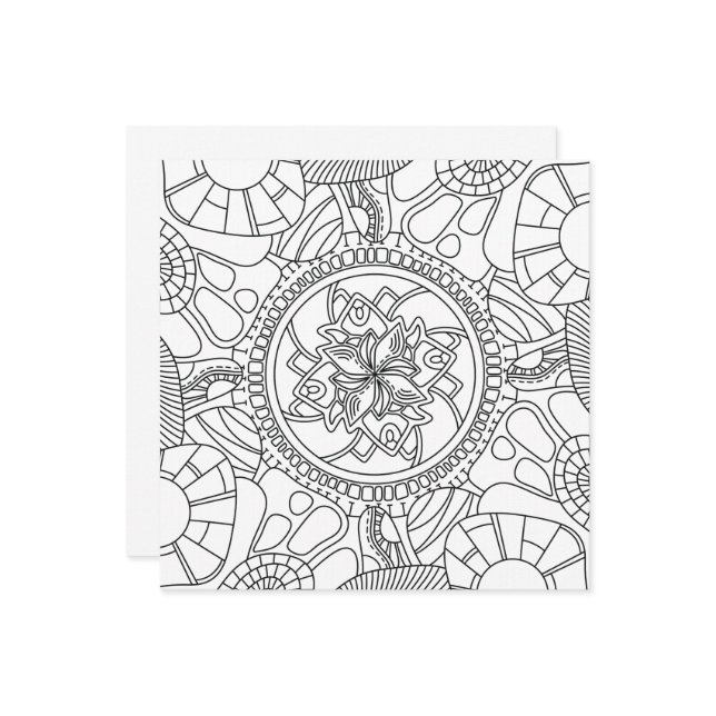 ハロー春：アメージングマンダラ (正面/裏面インサイチュ)