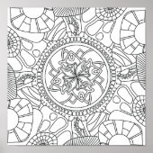 ハロー春:アメージングマンダラ ポスター (正面)