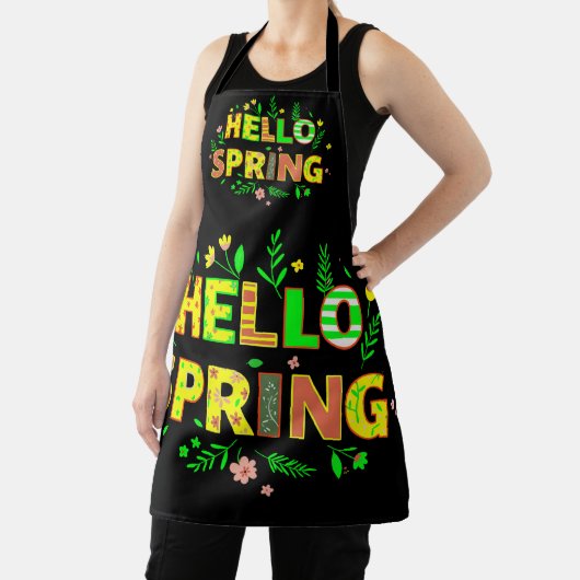ハロー春 エプロン (インサイチュ)