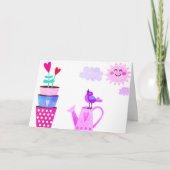 ハロー春 カード (正面)