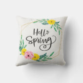 ハロー春 クッション (裏面)