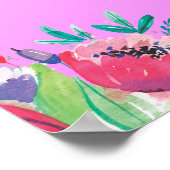 ハロー春、フラワーポスター、 ポスター (角)