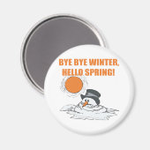 ハロー春 マグネット (正面/裏面)