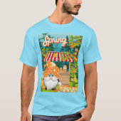 ハロー春 Tシャツ (正面)