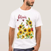ハロー春 Tシャツ (正面)