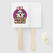 ハロー気にウィンワンナースド不気味ッグ ハンドファン (正面&裏面)