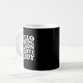 ハロー狩りシーズンシーズンサウェイパパ コーヒーマグカップ (正面左)
