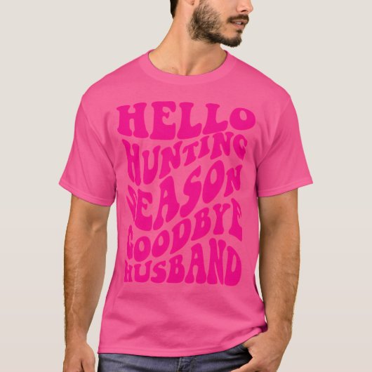 ハロー狩りシーズンシーズンバイヨーブーザーおもしろいことわざ Tシャツ (正面)