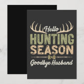 ハロー狩りシーズン、さよなら夫婦 セーブザデート (正面/裏面)