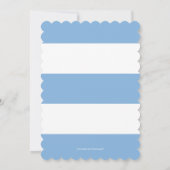 ハロー男の赤ちゃん誕生のお知らせ 案内状 (裏面)