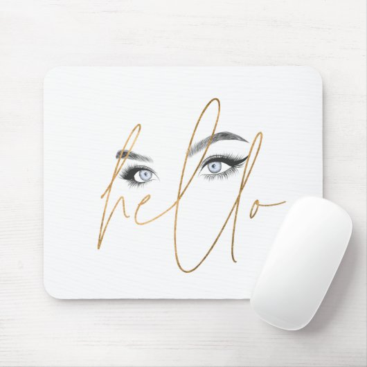 ハロー目 マウスパッド (マウス)