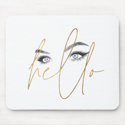 ハロー目 マウスパッド (正面)