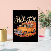 ハロー秋おもしろいスロスハロウィンパミクラシックキンT- アクリルサイン (ウェディング)