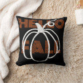 ハロー秋かわいい自然秋カボチャ クッション (ブランケット)