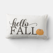 ハロー秋とカボチャ ランバークッション (裏面)