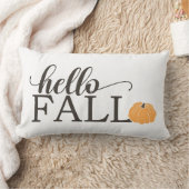 ハロー秋とカボチャ ランバークッション (ブランケット)
