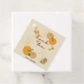 ハロー秋の秋葉カボチャメッセージカード フェイバータグ (インサイチュ)