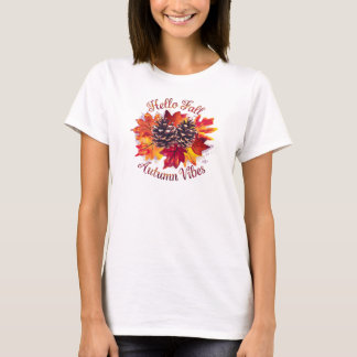 ハロー秋オータムビベス Tシャツ