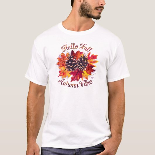 ハロー秋オータムビベス Tシャツ (正面)