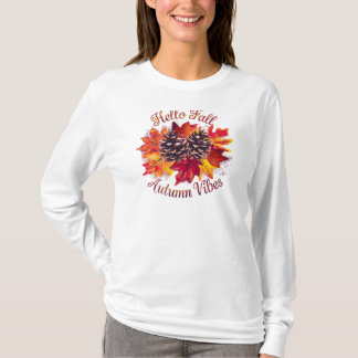 ハロー秋オータムビベス Tシャツ