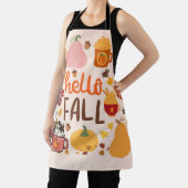 ハロー秋カボチャ エプロン (インサイチュ)