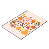 ハロー秋カボチャ ノートブック (左側)