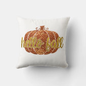 ハロー秋グリッターパンプキン クッション (裏面)