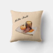 ハロー秋コージーキャンドルカンプキンオータム クッション (裏面)