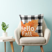 ハロー秋ス市松模様にククエア装飾用クッション クッション (椅子)