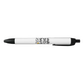 ハロー秋パンプキンスパイス&イエスキリスト秋クリス 黒ボールペン (ボトム)