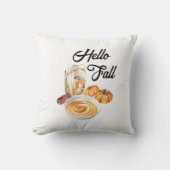 ハロー秋パンプキンファームハウスキュートオータムデコール クッション (正面)