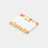 ハロー秋パーソナライズされた ポストイット (アングル)