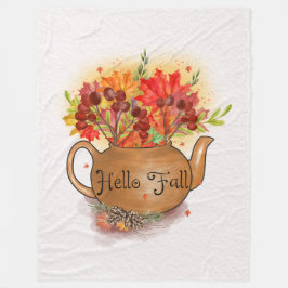 ハロー秋フリースブランケット フリースブランケット