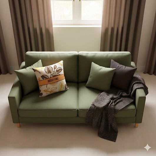 ハロー秋ブラウンオレン離れジズ – ファームハウス秋 クッション