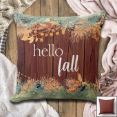 ハロー秋モダンエレガントリーフ木材 クッション