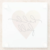 ハロー秋ラブハート ガラスコースター (裏面)