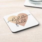 ハロー秋ラブハート コースター (左側)