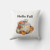 ハロー秋ランタンパンプキンズオータムデコール クッション (裏面)