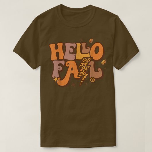 ハロー秋レトロ秋葉ヤルシーズンズ Tシャツ (デザイン正面)