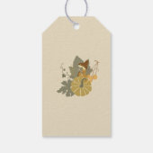 ハロー秋感謝してい秋ユーカスタムラベル ギフトタグ (裏面)