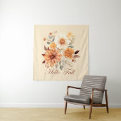 ハロー秋水彩野草離れの秋 タペストリー (インサイチュ)