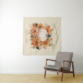 ハロー秋水彩野草離れの秋 タペストリー (インサイチュ(横))