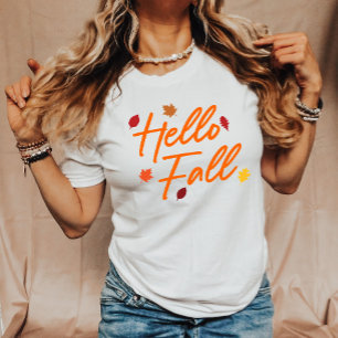 ハロー秋秋カエデ葉ルの紅葉 Tシャツ