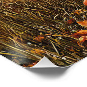 ハロー秋秋サンクスギビング農村バーンパンプキンス ポスター (コーナー)