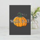 ハロー秋秋パンプキンヘローパンプキン シーズンカード (スタンド正面)